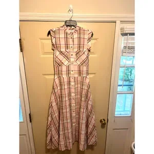 Pearl By Lela Rose | Dresses | Pearl By Lela Rose Plaid